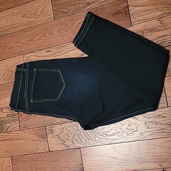 Soho New York & Company Ankle Jeans Dark Blue Denim - 10 - Picture 3 of 4